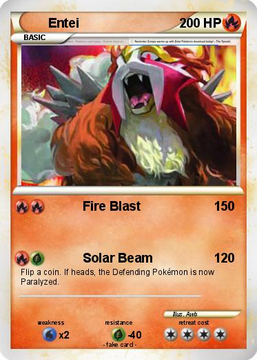 Pokemon Entei