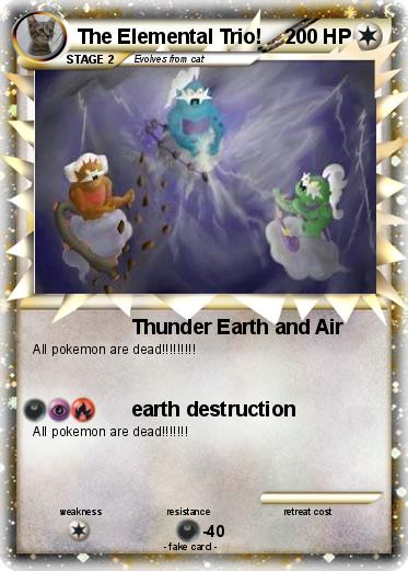 Pokemon The Elemental Trio!