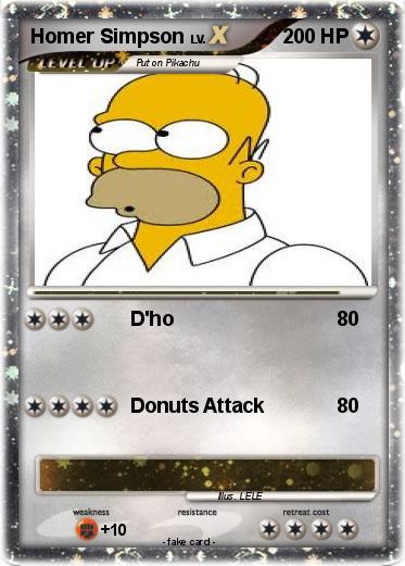Pokemon Homer Simpson