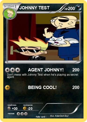 Pokemon JOHNNY TEST
