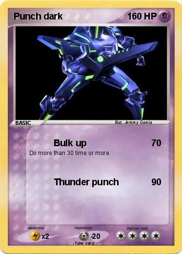Pokemon Punch dark