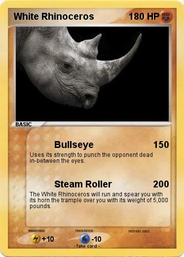 Pokemon White Rhinoceros