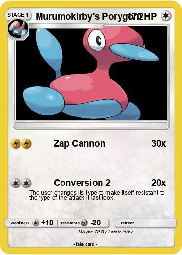 Pokemon Murumokirby's Porygon2