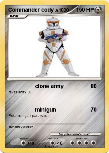 Pokemon Commander cody