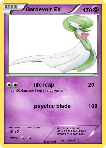 Pokemon Gardevoir EX