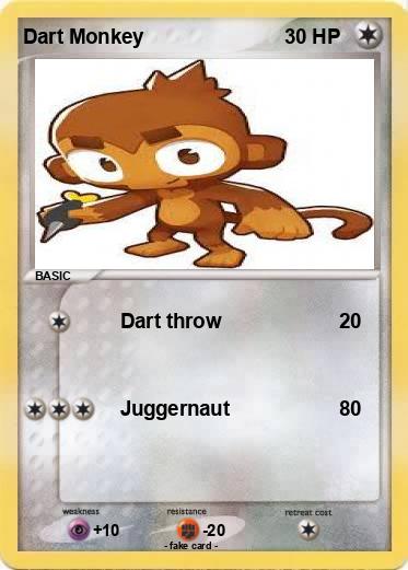 Pokemon Dart Monkey