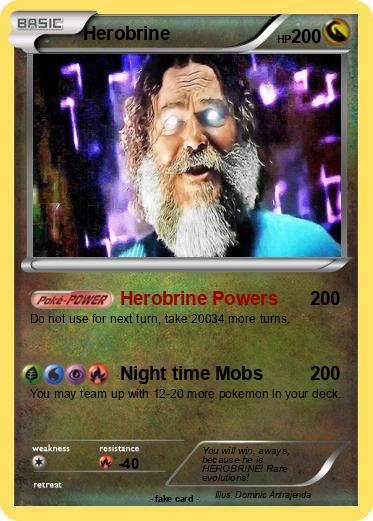 Pokemon Herobrine Pokemon Herobrine