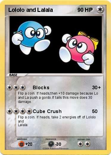 Pokemon Lololo and Lalala