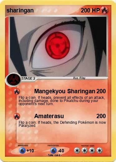Pokemon sharingan