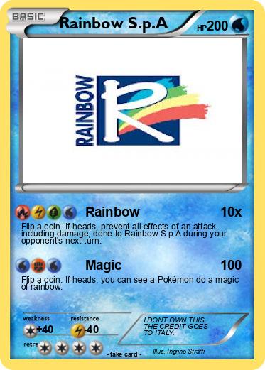 Pokemon Rainbow S.p.A