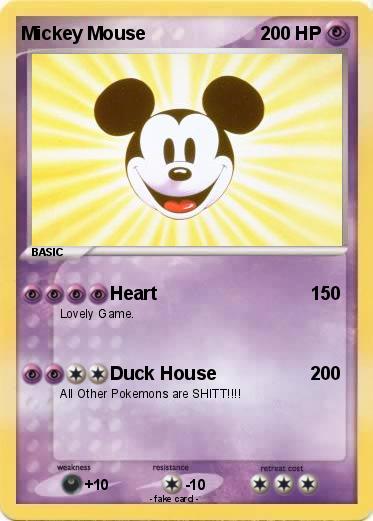 Pokemon Mickey Mouse