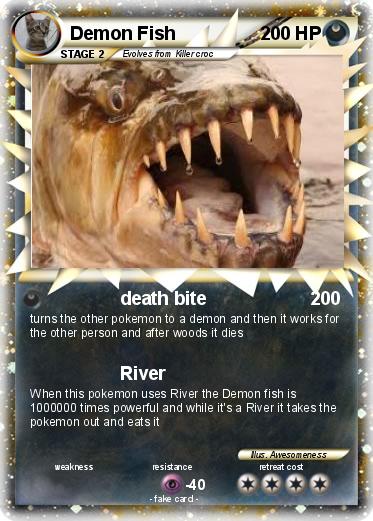 Pokemon Demon Fish