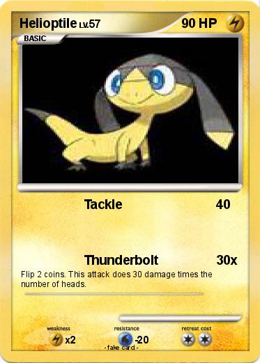 Pokemon Helioptile