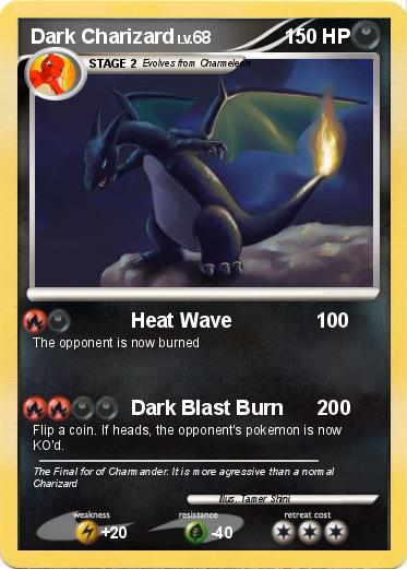 Pokemon Dark Charizard
