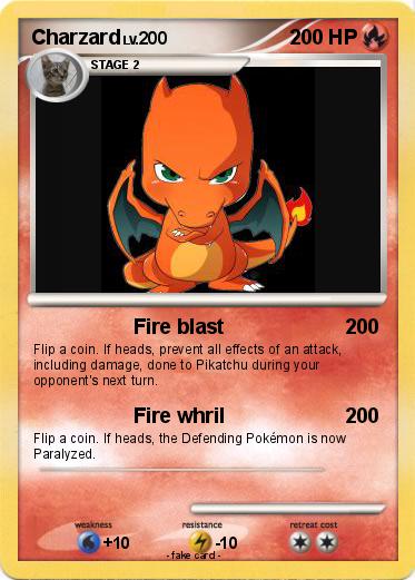 Pokemon Charzard