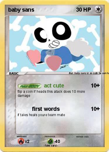 Pokemon baby sans
