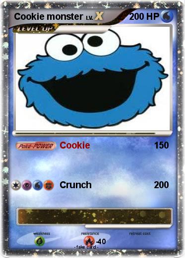 Pokemon Cookie monster
