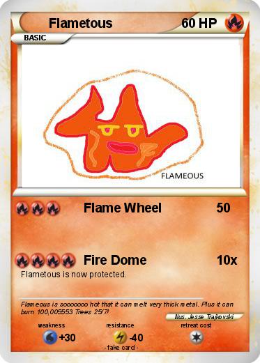 Pokemon Flametous