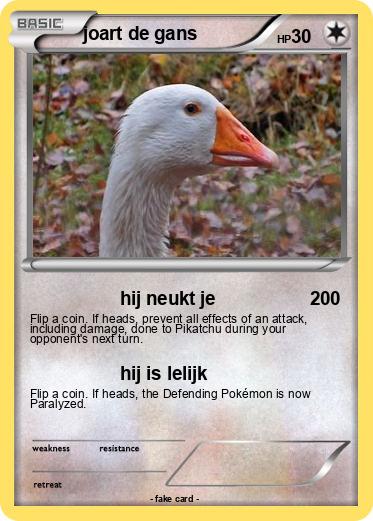 Pokemon joart de gans