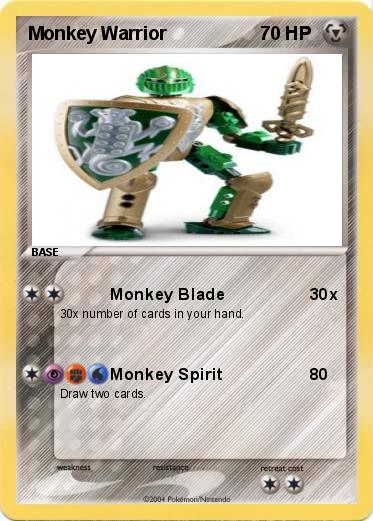 Pokemon Monkey Warrior