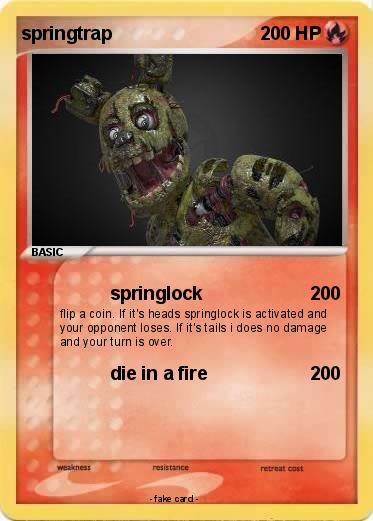 Pokemon springtrap