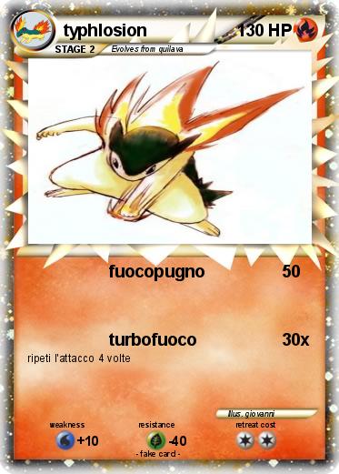 Pokemon typhlosion