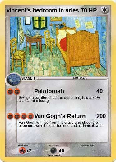 Pokemon vincent's bedroom in arles