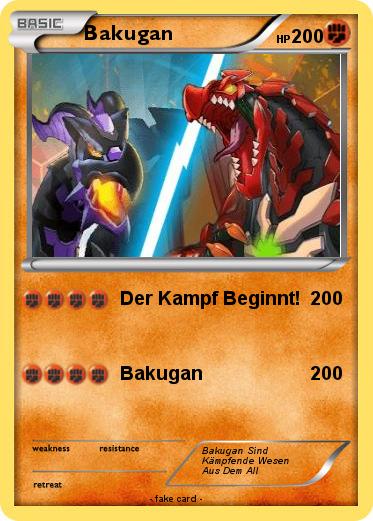 Pokemon Bakugan