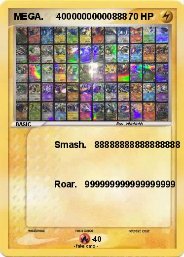 Pokemon MEGA.     40000000000888
