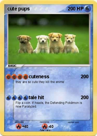 Pokemon cute pups