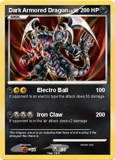 Pokemon Dark Armored Dragon