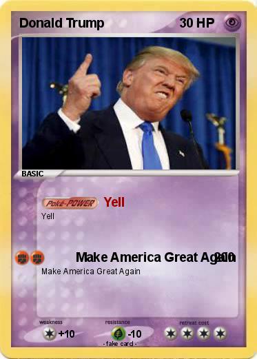 Pokemon Donald Trump