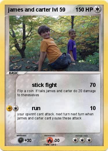 Pokemon james and carter lvl 59