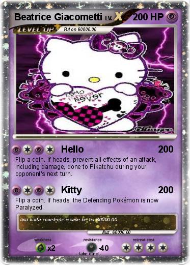 Pokemon Beatrice Giacometti