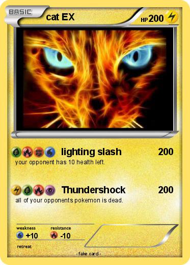 Pokemon cat EX