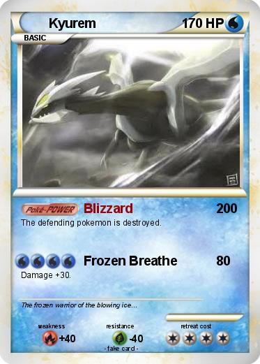 Pokemon Kyurem