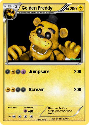 Pokemon Golden Freddy
