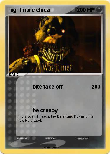 Pokemon nightmare chica