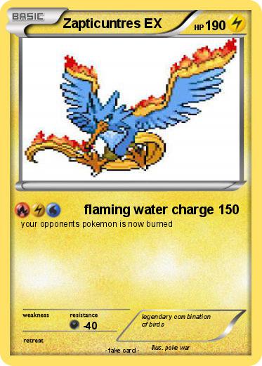Pokemon Zapticuntres EX