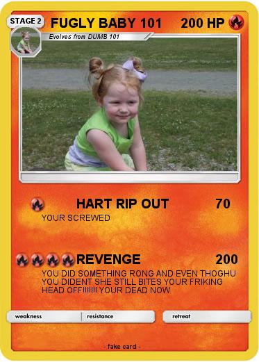 Pokemon FUGLY BABY 101