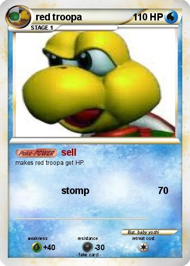 Pokemon red troopa
