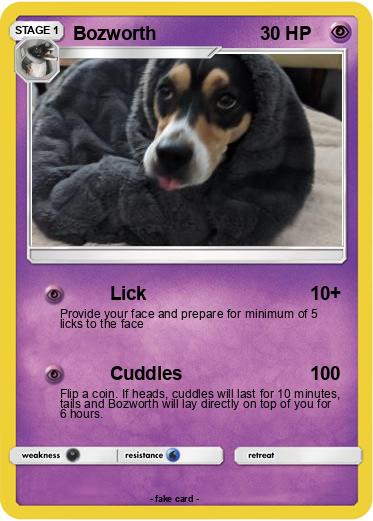 Pokemon Bozworth