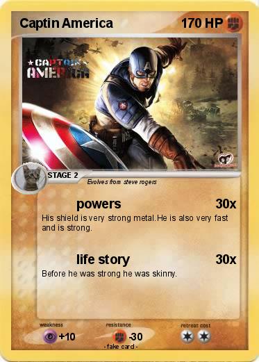 Pokemon Captin America