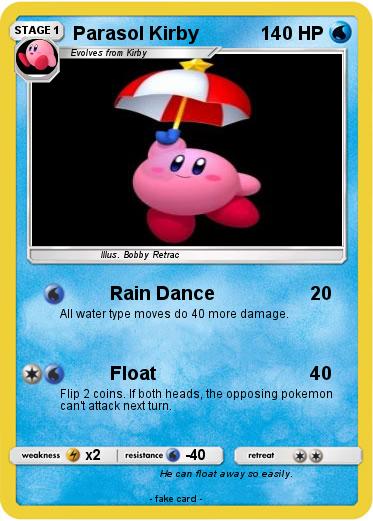 Pokemon Parasol Kirby