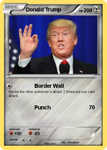 Pokemon Donald Trump