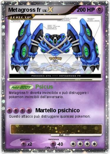 Pokemon Metagross fr