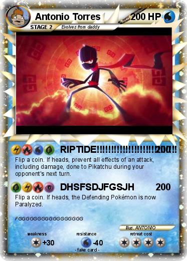 Pokemon Antonio Torres