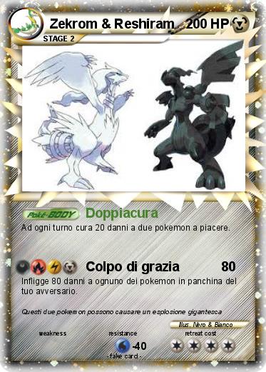 Pokemon Zekrom & Reshiram