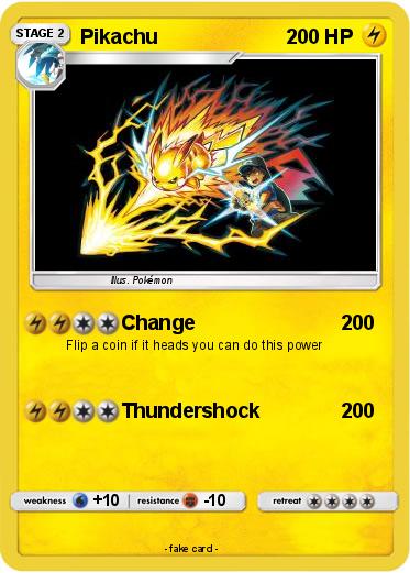 Pokemon Pikachu