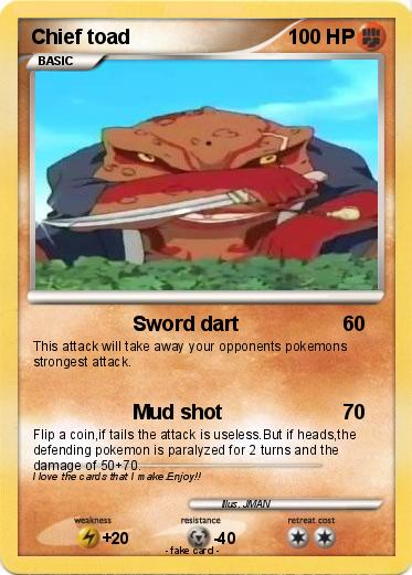 Pokemon Chief toad